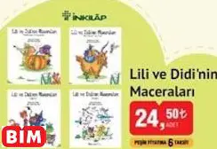 İNKİLAP LİLİ VE DİDİ'NİN MACERALARI KİTAP